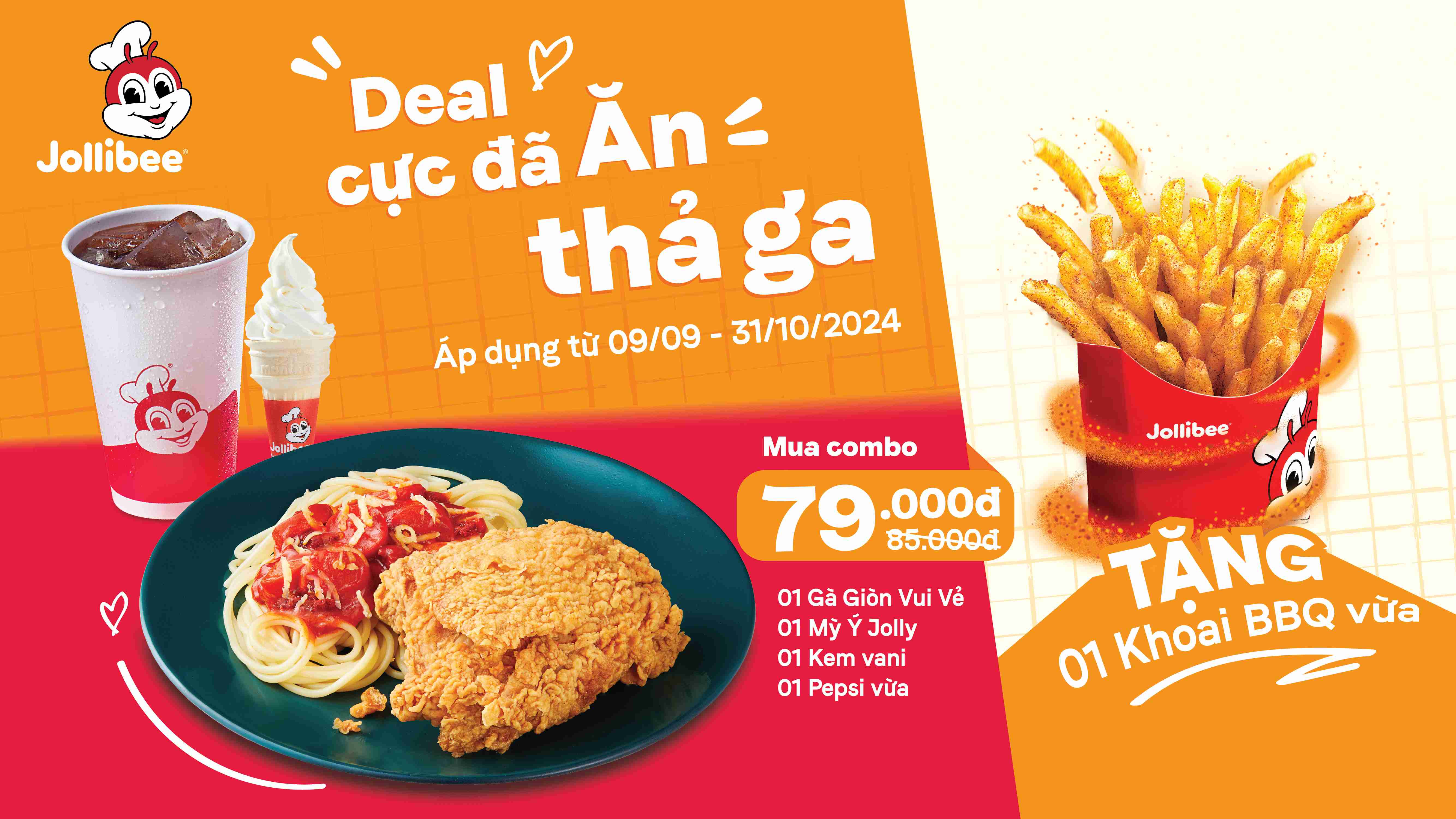 Khuyến mãi Jollibee