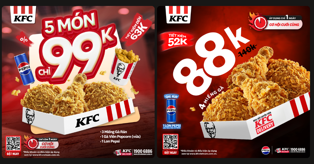 Khuyến mãi KFC