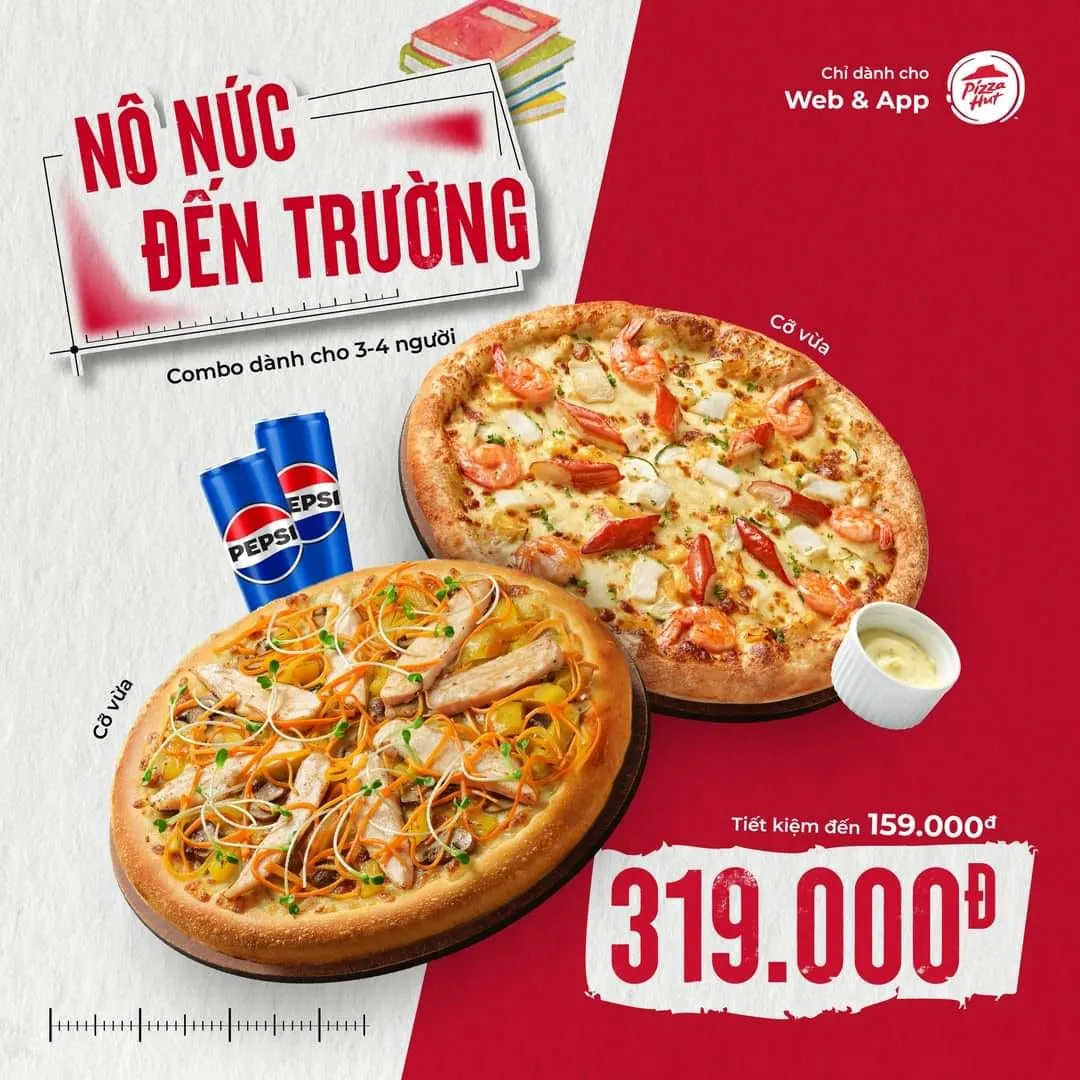 Khuyến mãi Pizza Hut