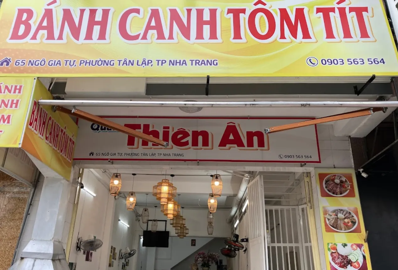 Bánh canh Thiên Ân Nha Trang