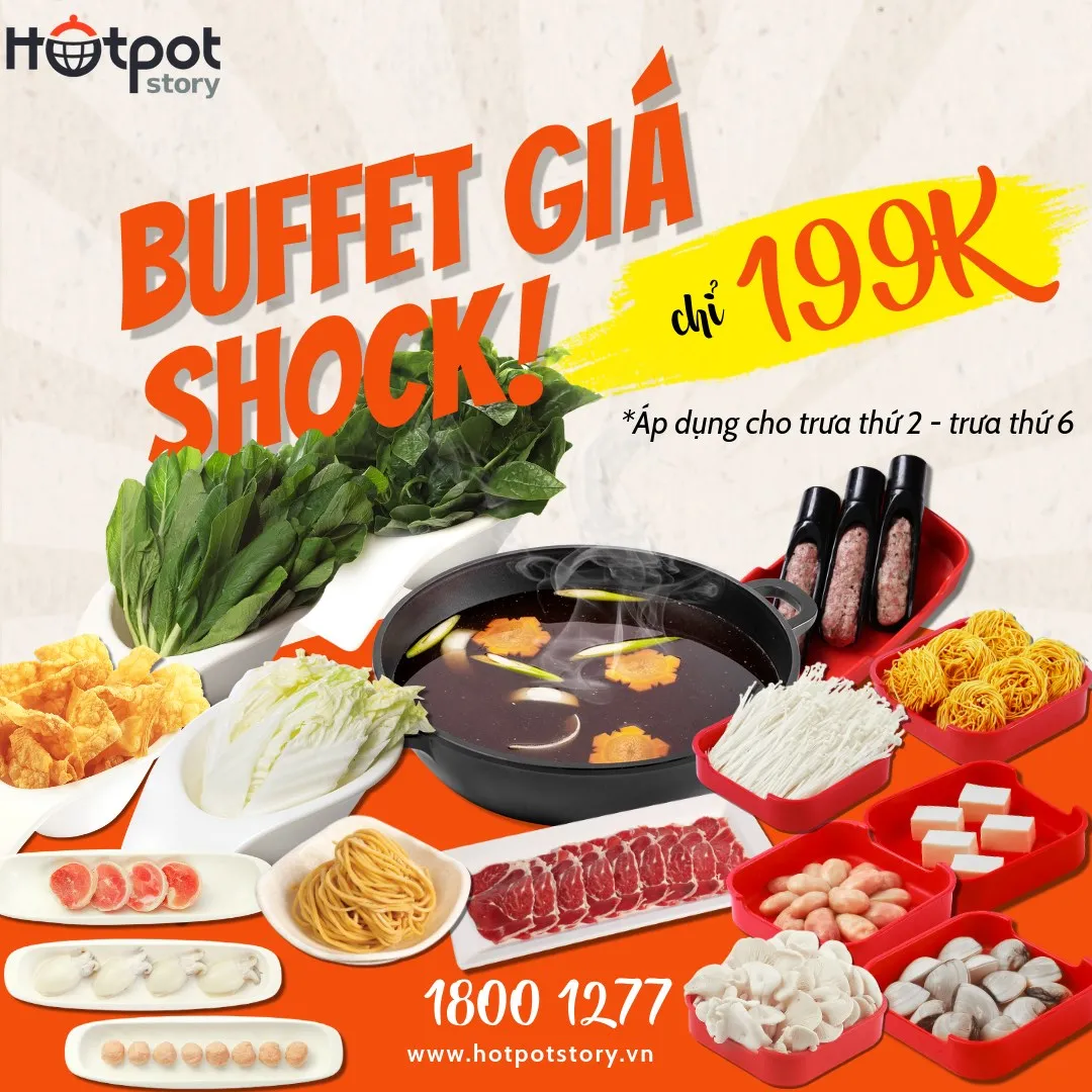 Khuyến mãi Hotpot Story Nha Trang