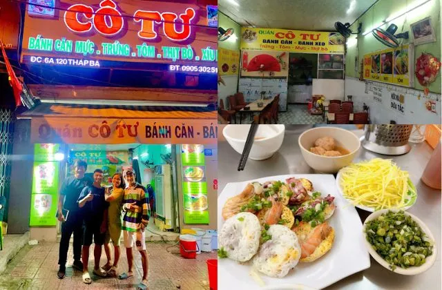 Bánh căn cô Tư Nha Trang