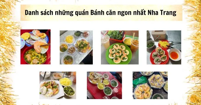 Top 7+ quán Bánh căn Nha Trang ngon khó cưỡng 2025