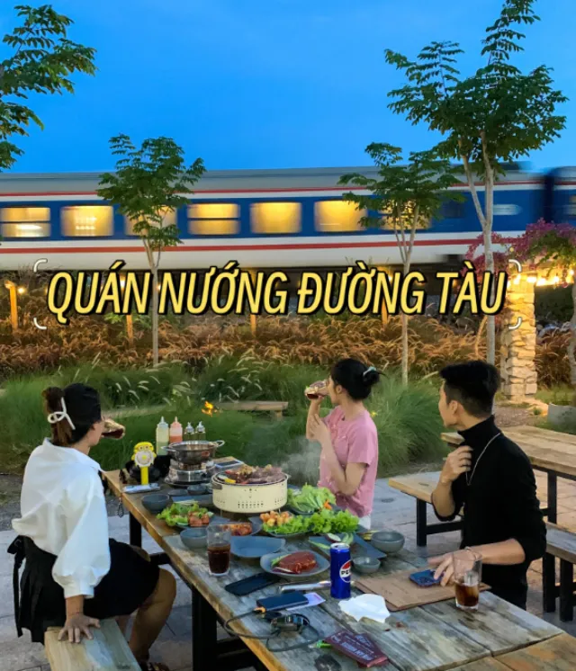 Quán nướng đường tàu Dream House Nha Trang