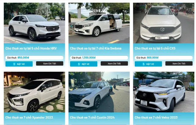 Phú Cường Travel - Cho thê xe tự lái Nha Trang