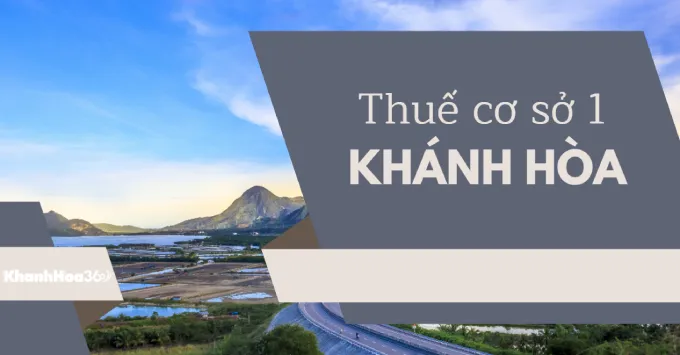 Địa chỉ, Số điện thoại thuế cơ sở 1 tỉnh Khanh Hòa 2025