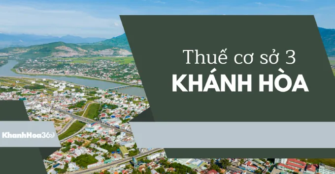 Địa chỉ, Số điện thoại Thuế cơ sở 3 tỉnh Khánh Hòa 2025