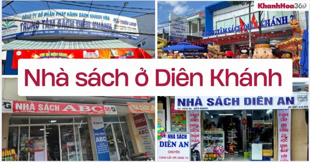 Top nhà sách Diên Khánh được yêu thích năm 2026
