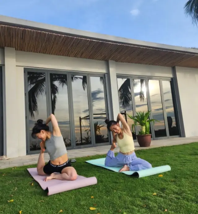 Phòng tập yoga Mỹ Tuyện Cam Ranh