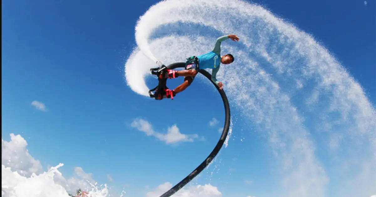 Flyboard tại vịnh Ninh Vân (ảnh minh họa)